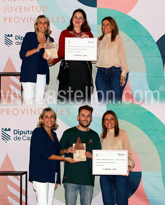 Música: primer premio ha recaído en Misael Jon Niceto Ordóñez con ‘Aguas de poesía’, mientras que el segundo premio ha sido para Ramón Sebastiá Morós por por ‘Mare’ Música: primer premio ha recaído en Misael Jon Niceto Ordóñez con ‘Aguas de poesía’, mientras que el segundo premio ha sido para Ramón Sebastiá Morós por por ‘Mare’