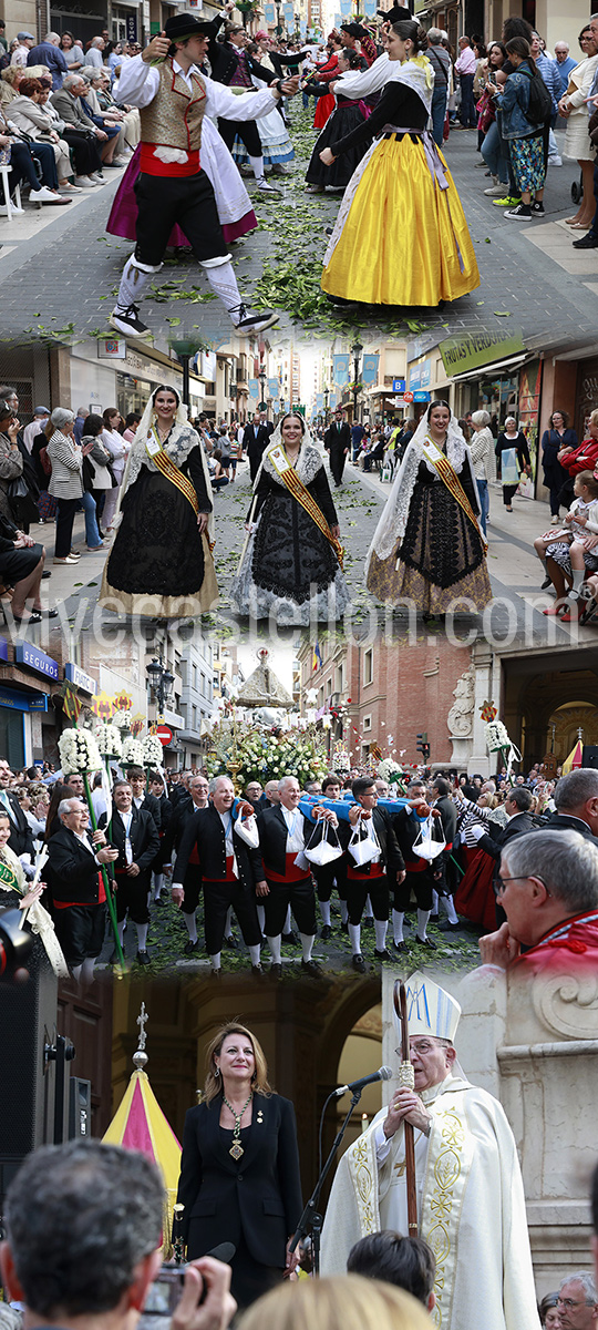 Castellón acompaña con fervor a la Mare de Déu del Lledó en su regreso a la Basílica tras celebrar un inolvidable Centenario de la Coronación