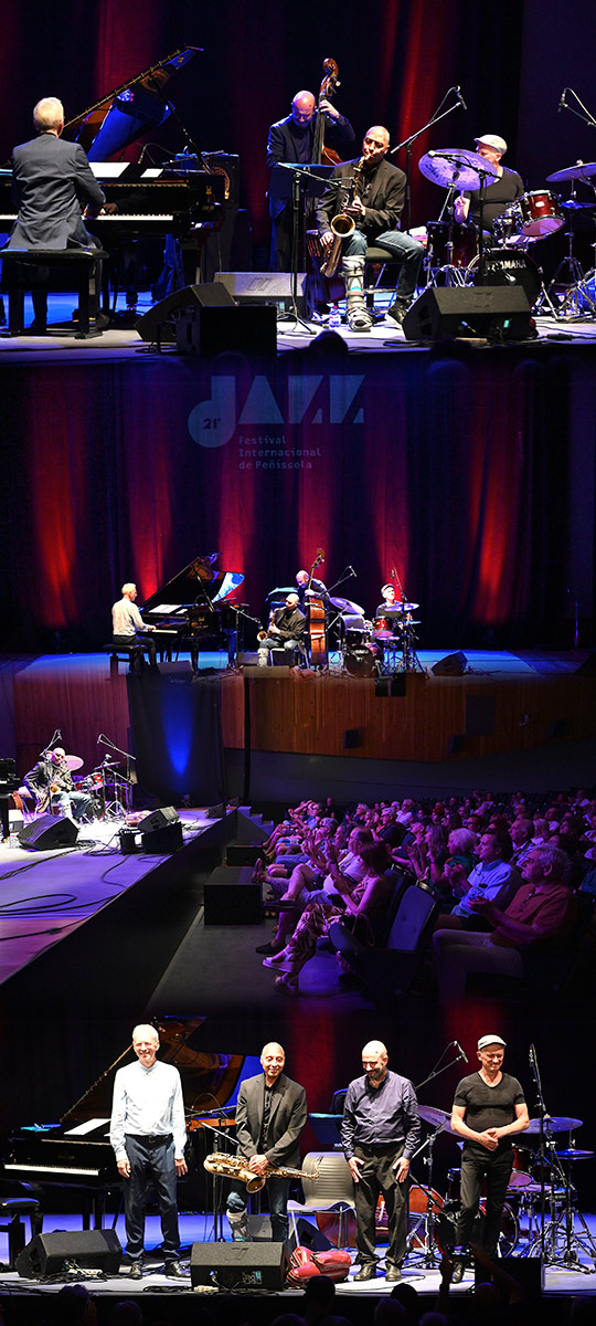 Ralph Moore Quartet actuó en el Palacio de Congresos de Peñíscola Ralph Moore Quartet actuó en el Palacio de Congresos de Peñíscola