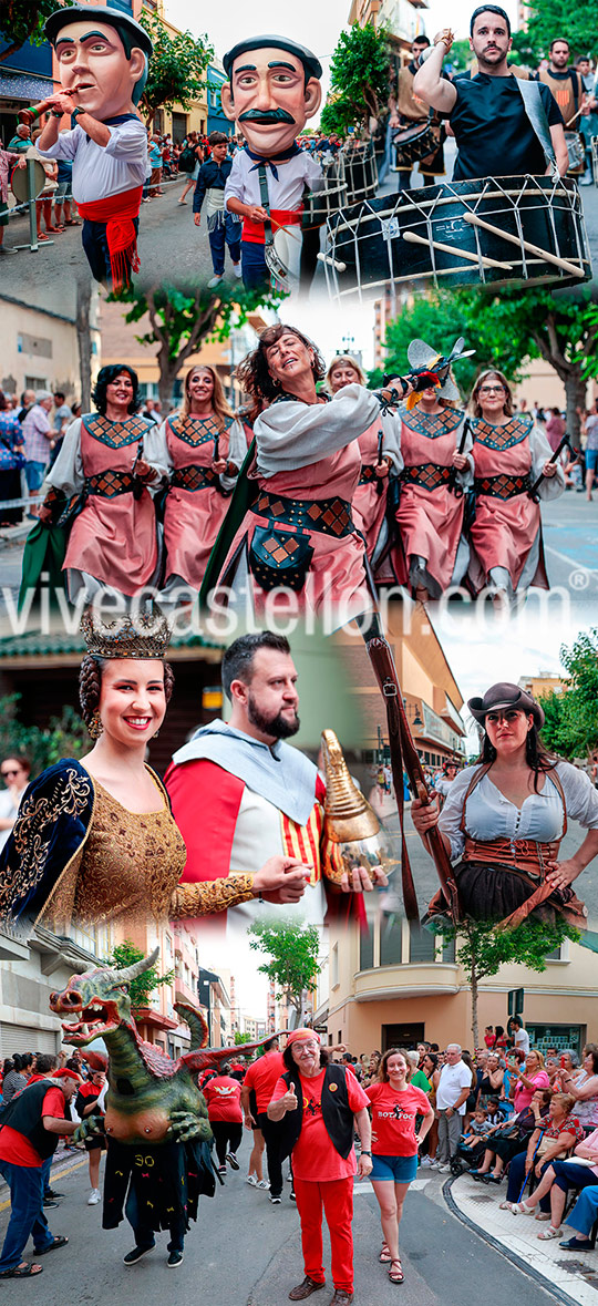 Cavalcada de la Mar de las fiestas de Sant Pere 2024