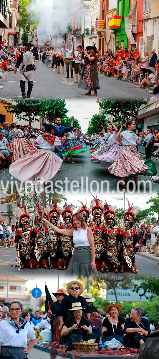 Cavalcada de la Mar de las fiestas de Sant Pere 2024