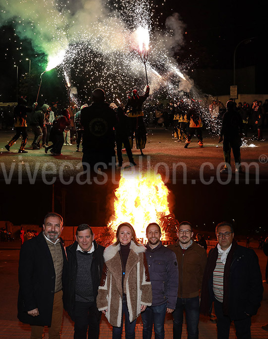 Fiestas de Sant Antoni en el grupo San Agustín y San Marcos de Castellón