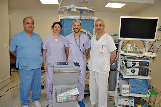 El Servicio de Neumología del Hospital General de Castellón incorpora la técnica del crioEBUS para el diagnóstico de cáncer
