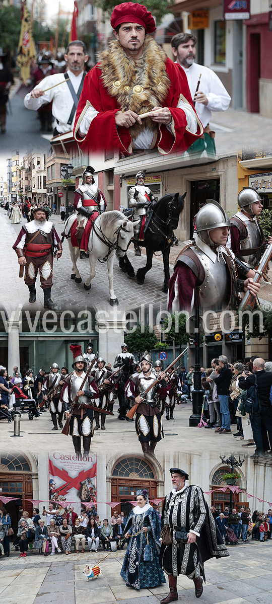 Recreación histórica en Castellón de los Tercios Españoles 