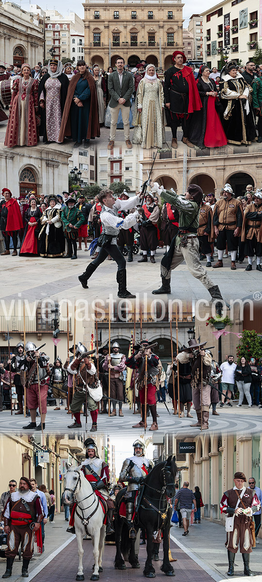 Recreación histórica en Castellón de los Tercios Españoles Recreación histórica en Castellón de los Tercios Españoles