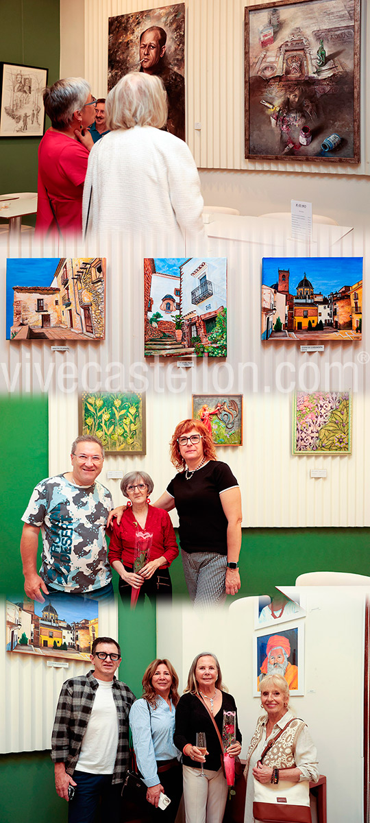 Inauguración de la exposición de las pintoras Ana Parejo, Mari Carmen Aldás y Mari Carmen López Olivares Inauguración de la exposición de las pintoras Ana Parejo, Mari Carmen Aldás y Mari Carmen López Olivares
