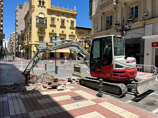 Comienzan las obras de la Zona de Bajas Emisiones en la calle Trinidad 