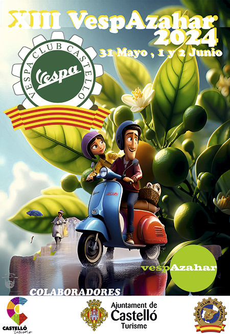 Castellón se prepara para la XIII edición de VespAzahar Castellón se prepara para la XIII edición de VespAzahar