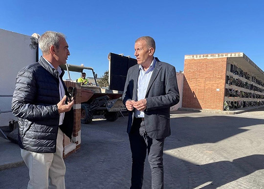 El gobierno de Castellón finalizará el año con más de 200.000 euros de inversión en el cementerio San José donde se refuerza el dispositivo de seguridad por el 1 de noviembre
