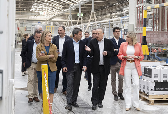 Marta Barrachina refuerza su firme defensa al sector cerámico como motor estratégico de la provincia