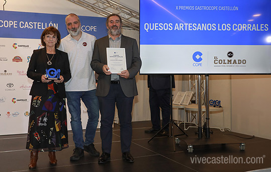 X Premios GastroCOPE Castellón, Quesos Artesanos Los Corrales de Almedijar 