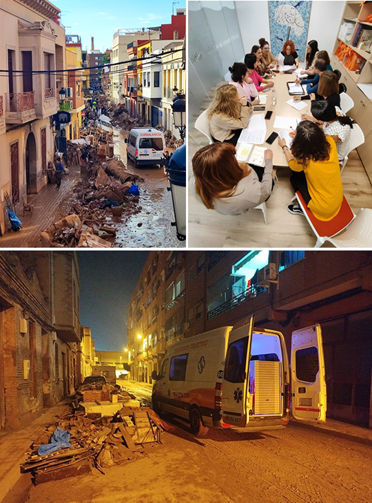 ALCER Castalia, clave en el transporte de pacientes de diálisis durante la crisis de la DANA en Valencia