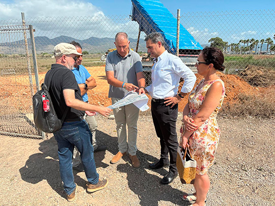 Castellón liberará espacio en el Aeroclub para ampliar un nuevo párking para vecinos y turistas, frente a la playa del Gurugú