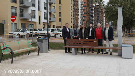 La alcaldesa Begoña Carrasco visita las obras del Bulevar Blasco Ibáñez, un proyecto mejorado contando con la participación ciudadana