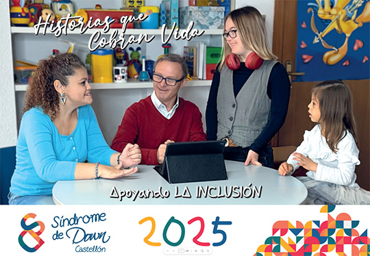 ´Historias que cobran vida, apoyando la inclusión´ el Calendario Solidario 2025 de Síndrome de Down Castellón