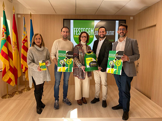 El Ayuntamiento de Castellón y Ecovidrio ponen en marcha la campaña ‘Festegem amb la sostenibilitat. Temperament reciclador’ para fomentar el reciclaje en la Magdalena 2024 