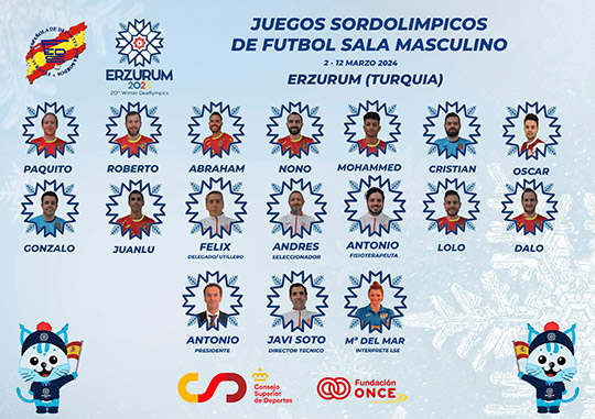 Cinco futbolistas del CD Castellón – ASORCAS, a los Juegos Sordolímpicos Cinco futbolistas del CD Castellón – ASORCAS, a los Juegos Sordolímpicos