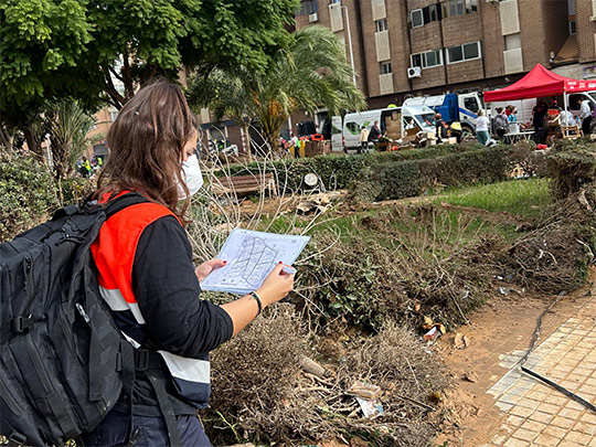 El COECS recuerda que la Conselleria de Sanidad es la entidad encargada de registrar y coordinar a los sanitarios voluntarios que quieran ayudar en zonas afectadas por la DANA