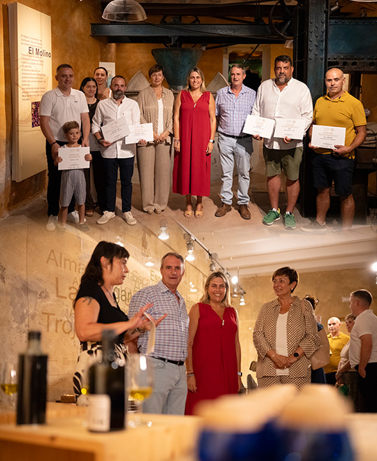 Marta Barrachina distingue la calidad y excelencia del oro líquido de la provincia con la entrega de los premios AOVE