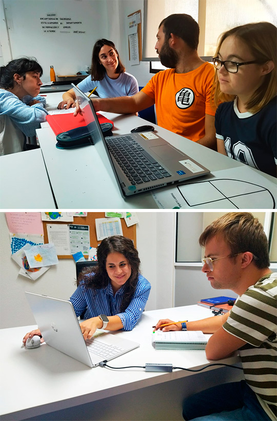 40 personas con discapacidad intelectual avanzan en el programa de Itinerarios Sociolaborales para acceder al empleo