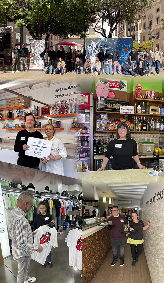 Síndrome de Down reivindica el derecho al empleo en el centro de Castellón