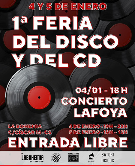I Feria del Disco y del CD en La Bohemia I Feria del Disco y del CD en La Bohemia