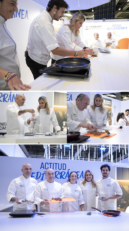 Marta Barrachina ensalza en Fitur la gran calidad de los productos gastronómicos de Castellón