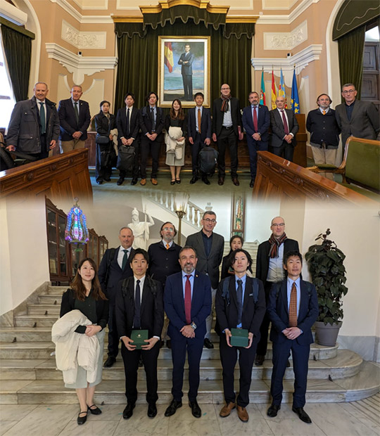 El Ayuntamiento de Castellón sirve como ejemplo de gestión en España para el gobierno de Japón 