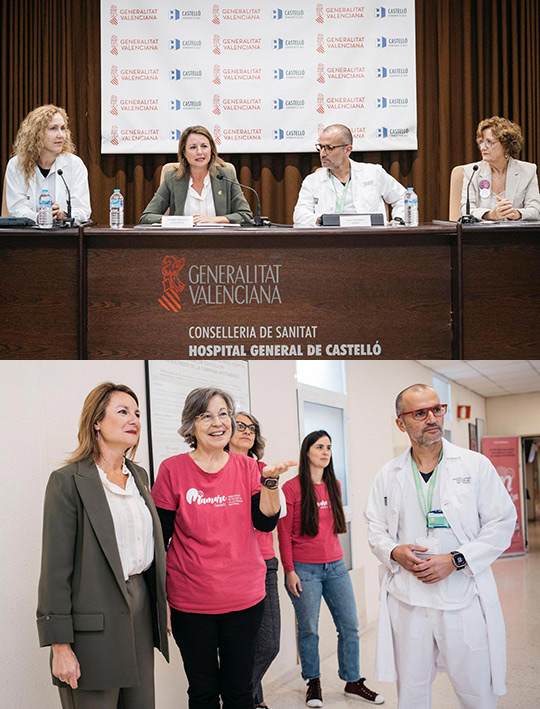 La alcaldesa de Castellón anuncia que la nueva Biblioteca municipal 5.0 y el renovado Mercado Central contarán con sala de lactancia en favor de la conciliación social