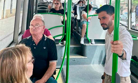 La ampliación de la línea 6 de autobús registra 946 usuarios en su primer día en funcionamiento con el 16% de desplazamientos hasta las urbanizaciones de montaña