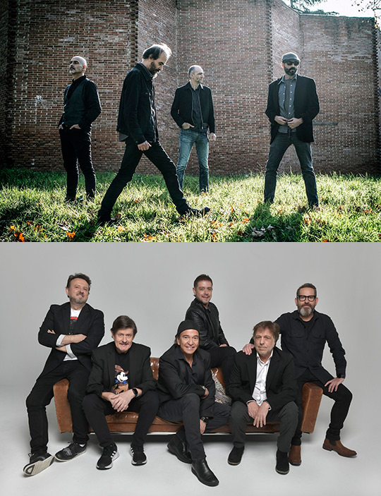 “Ganas, guitarras y buenas canciones”: Los Secretos y Los Enemigos desvelan sus bazas para Míticos Castellón