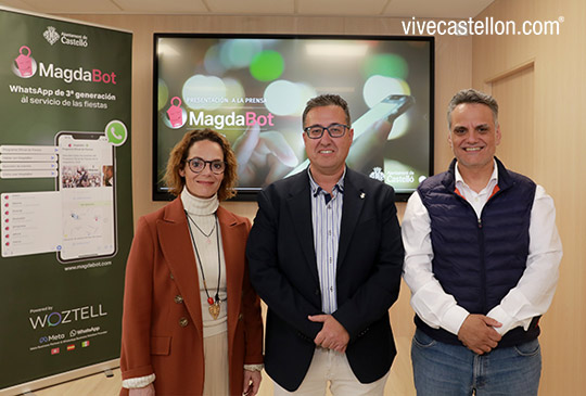 Presentación de Magdabot, asistente virtual de las fiestas de la Magdalena