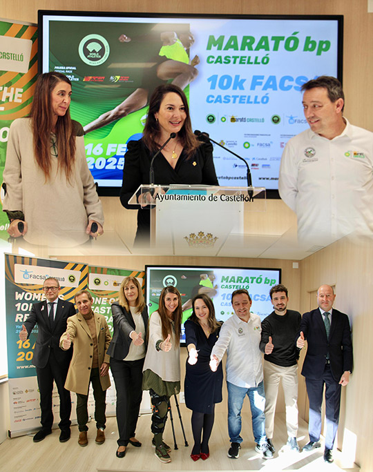 Hurtado: “Arranca la cuenta atrás para la XV Maratón BP Castelló y 10K Facsa Castelló que volverá a situar a la ciudad en el epicentro del atletismo a nivel mundial”