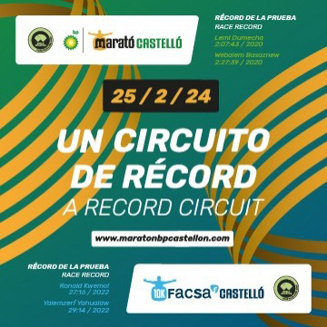 Castellón se convertirá en el epicentro  mundial del atletismo el próximo 25 de febrero 