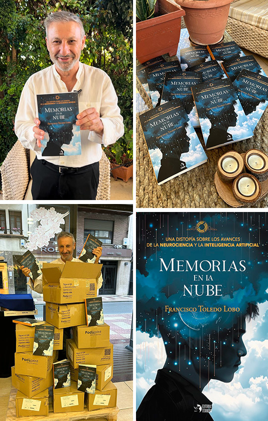 Francisco Toledo presenta su segunda novela ´Memorias en la nube´ este jueves en La Bohemia