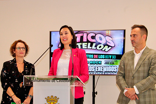 La cuarta edición del festival Míticos Castellón aterriza en la ciudad con los éxitos de los Secretos, Los Enemigos, La Unión y Jaime Urrutia como cabezas de cartel 