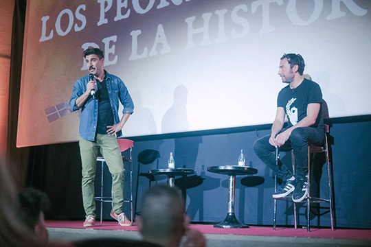 Luis Fabra y Danny Boy-Rivera invitan a viajar al pasado  para ayudar a Conquistando Escalones 