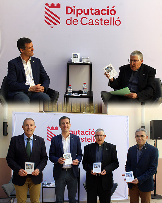 La Diputación de Castellón acoge la presentación de la Novena con motivo del Centenario de la Coronación de la Mare de Déu del Lledó 