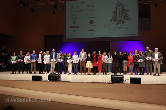 Entrega de premios del Concurso de Postales Navideñas Premios Jesús Medrano-Ciudad de Castellón