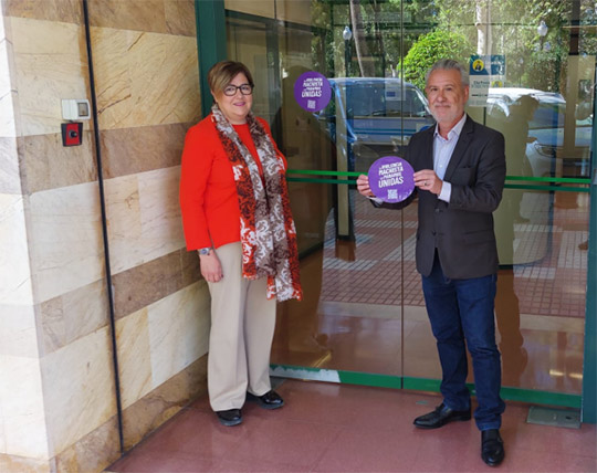 Antonia García inaugura los Puntos Violeta en las oficinas de empleo de la provincia de Castellón
