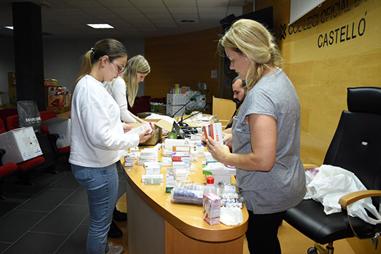 El COECS organiza una recogida de material para los municipios afectados por la DANA