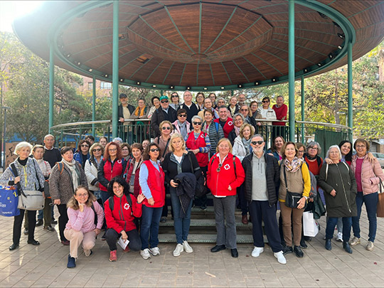 Castellón desplaza a 45 voluntarios senior para dar soporte emocional a los mayores de Aldaia, ciudad afectada por las consecuencias de la DANA