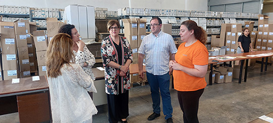 Subdelegación del Gobierno en Castellón distribuye más de 11 millones de papeletas para los 341 colegios electorales de la provincia