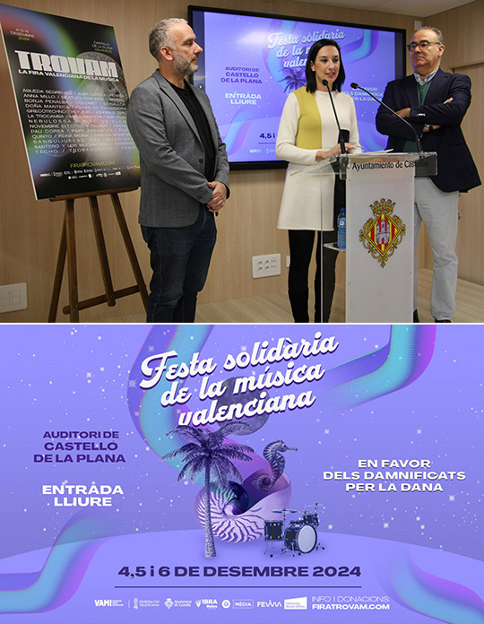 La 12ª edición de la Fira Trovam se celebrará entre el 4 y el 6 de diciembre en el Auditorio de Castellón
