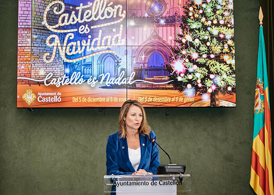 Carrasco: “Castellón tendrá una Navidad con más de 250 actos, un encendido a la altura de las grandes capitales aunando tradición e inclusión”