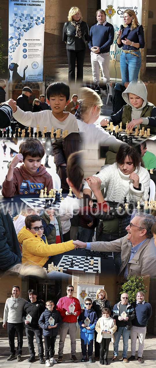 Castellón acoge un torneo intergeneracional de ajedrez 