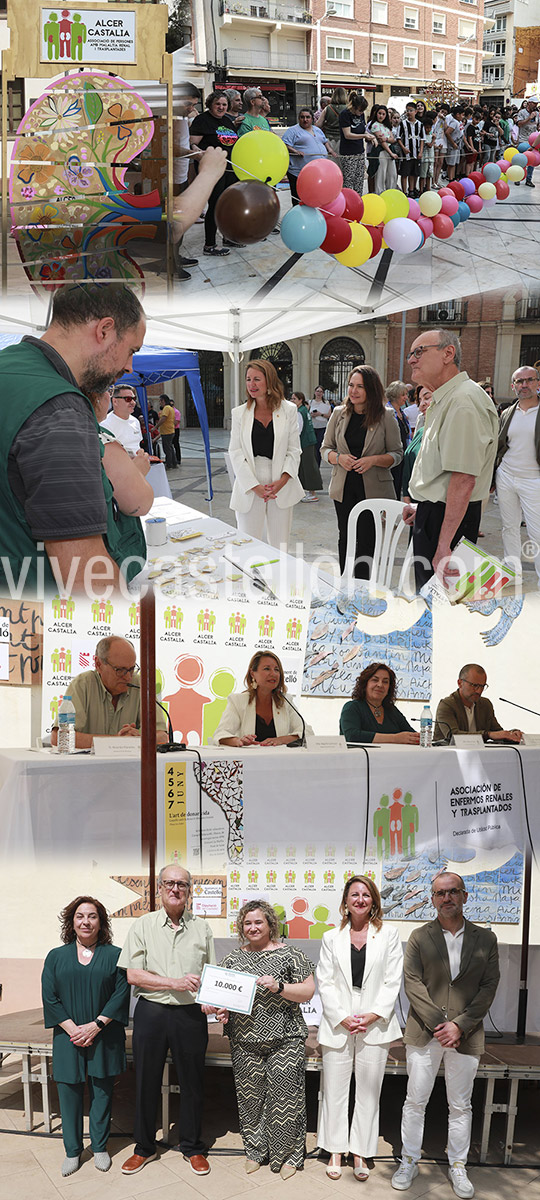 ALCER Castalia celebra sus jornadas anuales por la donación de órganos y tejidos para consolidar el liderazgo de Castellón ALCER Castalia celebra sus jornadas anuales por la donación de órganos y tejidos para consolidar el liderazgo de Castellón
