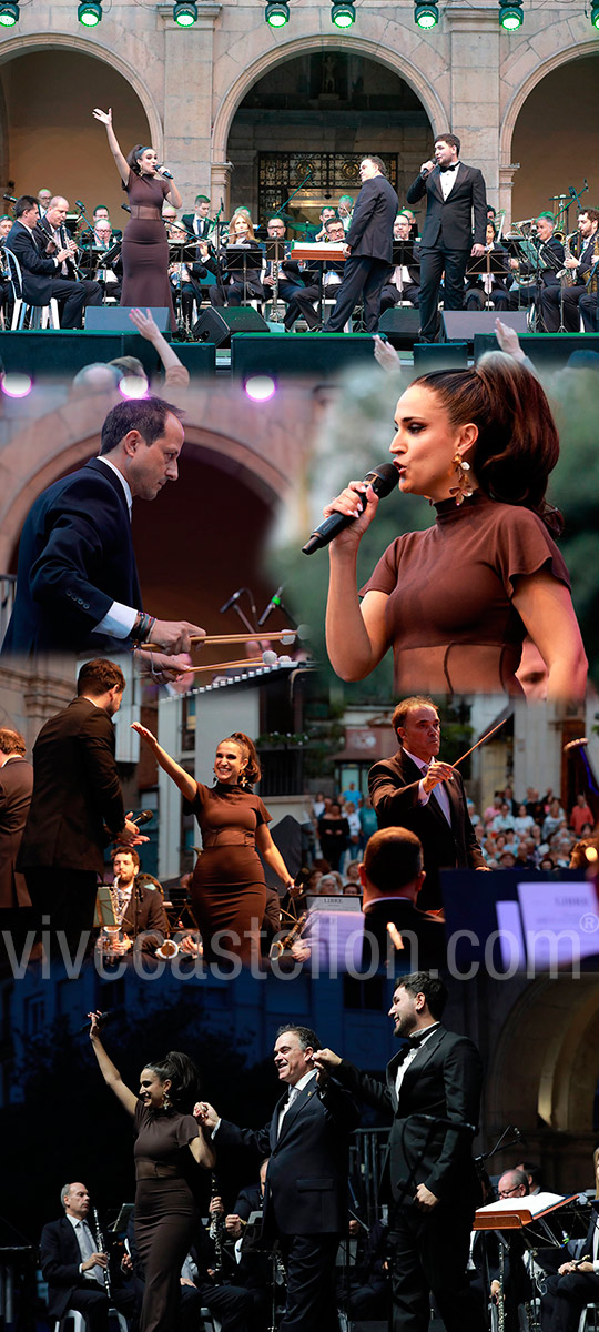 Amor Infinit,  emotivo concierto de la Banda Municipal de Castellón
