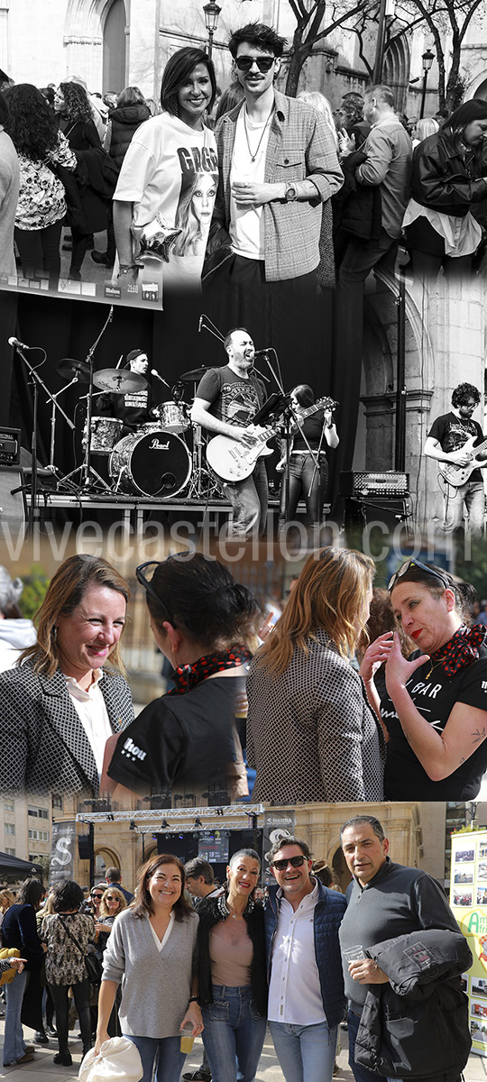 La alcaldesa de Castellón resalta la iniciativa solidaria del Bar del Mercat para celebrar su 52º aniversario La alcaldesa de Castellón resalta la iniciativa solidaria del Bar del Mercat para celebrar su 52º aniversario