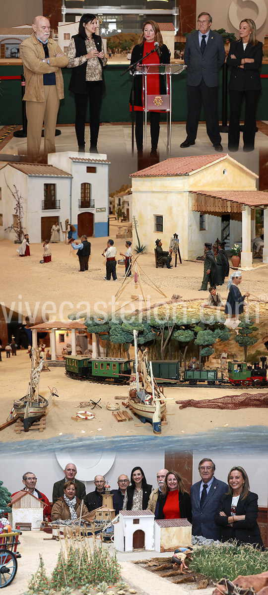 Castellón recupera la exposición del Belén costumbrista con un centenar de figuras como una de las principales novedades en la programación navideña con más de 250 actos